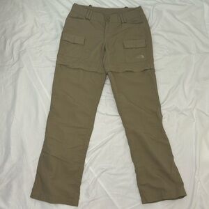 North face convertible pants / shorts size 4